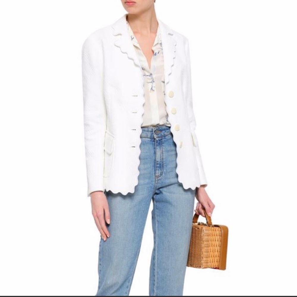 Tory Burch Bailey Blazer (White) - NWT